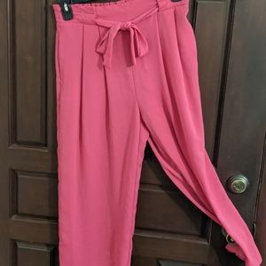 Zara Hot Pink Pants